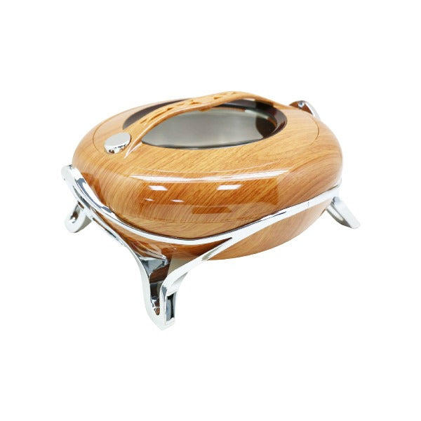 5Ltr Light Wood+Silver Hot Pot 685LW/S