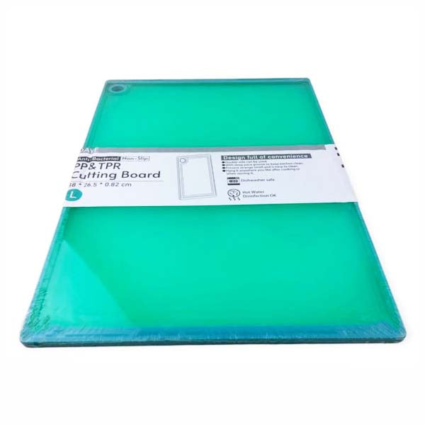 Anti-Bacterial Non-Slip PP & TPR Cutting Board