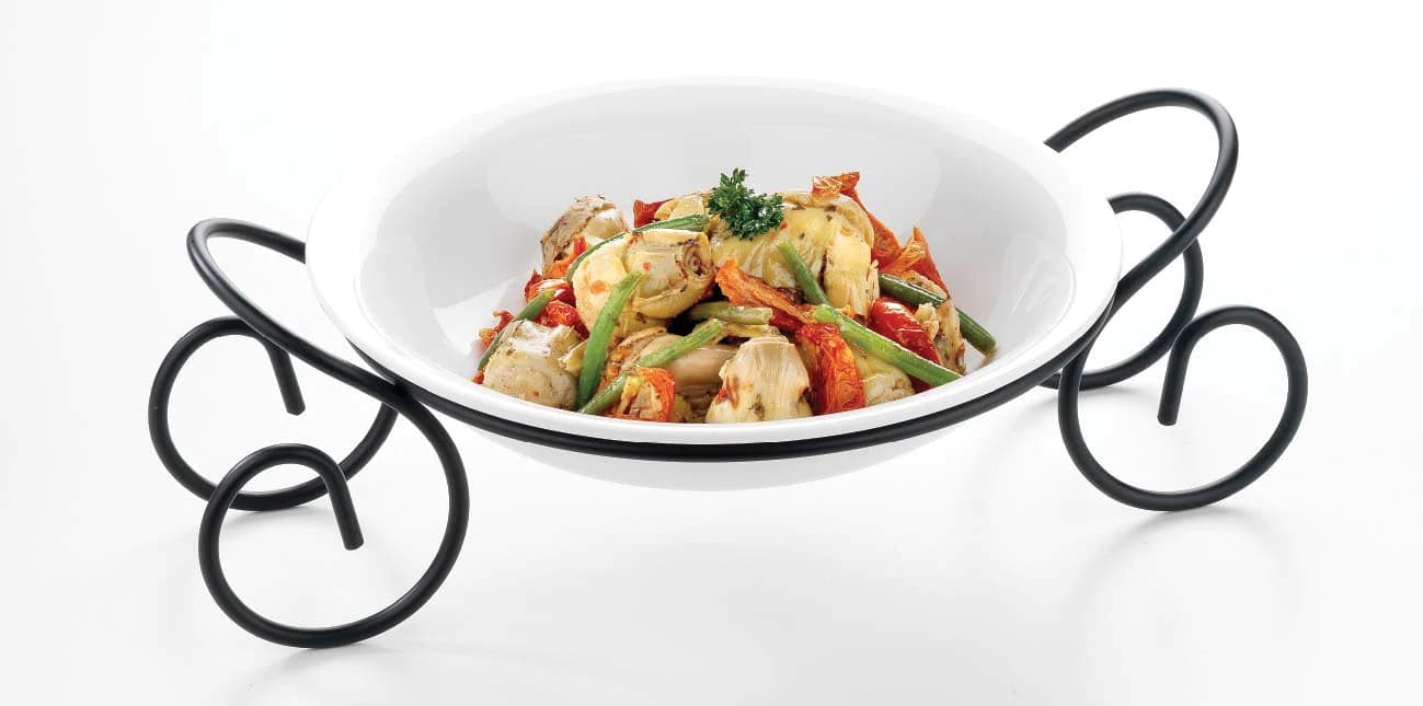 Round Bowl + Stand Symphony ES3851