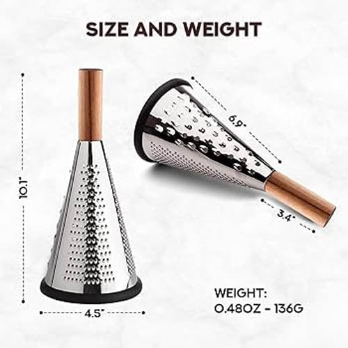 3-in-1 Conical Stainless Steel Multi-Grater
