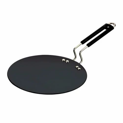 Premium Non-Stick Indian Tawa Griddle – Flat Roti, Dosa & Chapati Pan with Stay-Cool Handle
