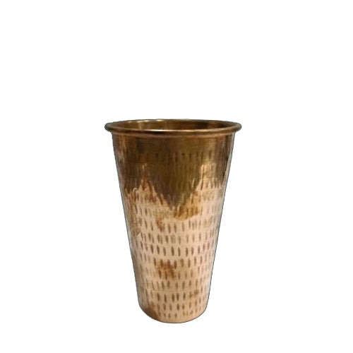 Iced Refreshment in a Copper Glass