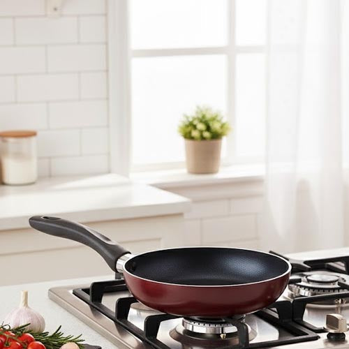 Durable Non-Stick Pan with Ergonomic Handle 16cm