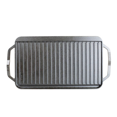 Dual-Sided Heavy-Duty Cast Iron Cooktop