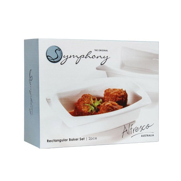 2pcs Rectangular Baker Set Symphony ES3603