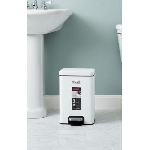 Homeatic 8 Liter Stainless Steel Soft-Close Pedal Dustbin - The Ideal Mid-Size Solution