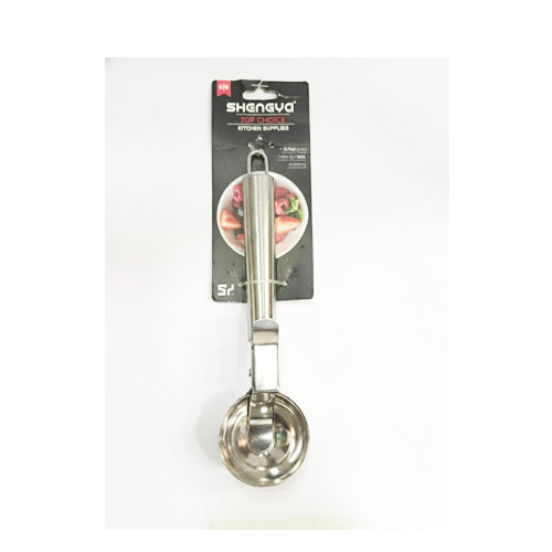SHENGYA Top Choice Stainless Steel Spring-Release Ice Cream Scoop