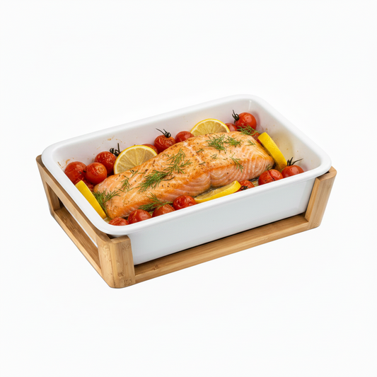 Bamboo Rectangular Baker Symphony SY4411