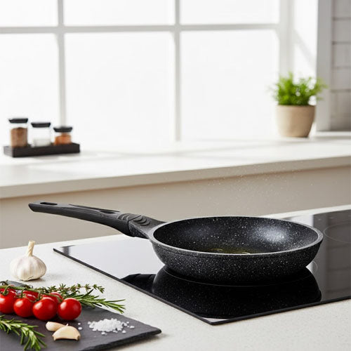 Vinton Non-Stick Granite Frypan | Durable Stone-Coated Frying Pan for All Stovetops