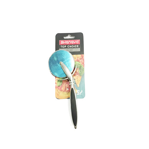 Shengya Stainless Steel Pizza Cutter Wheel | Easy-Grip Kitchen Slicer Tool
